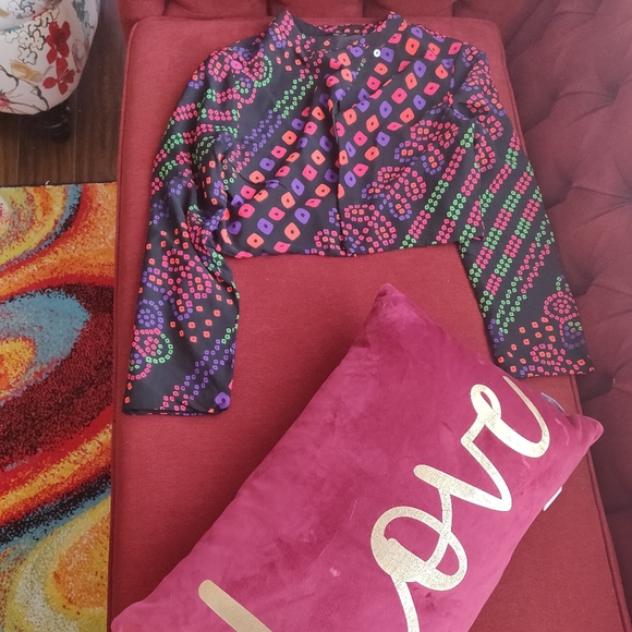 Neon short jacket/polyester shrug - Picture 1 of 6